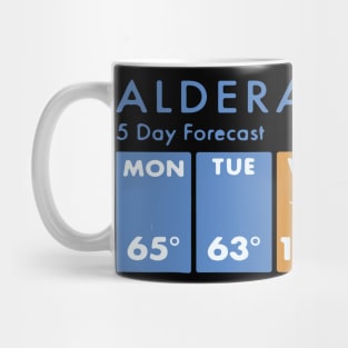 Alderaan 5 Day Forecast Mug